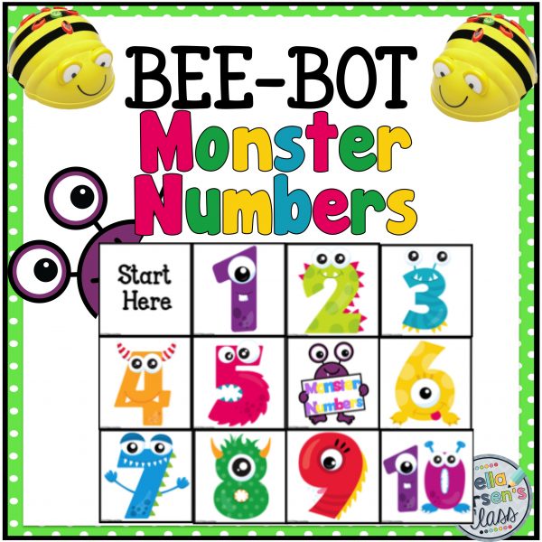 BeeBot Monster Numbers cover