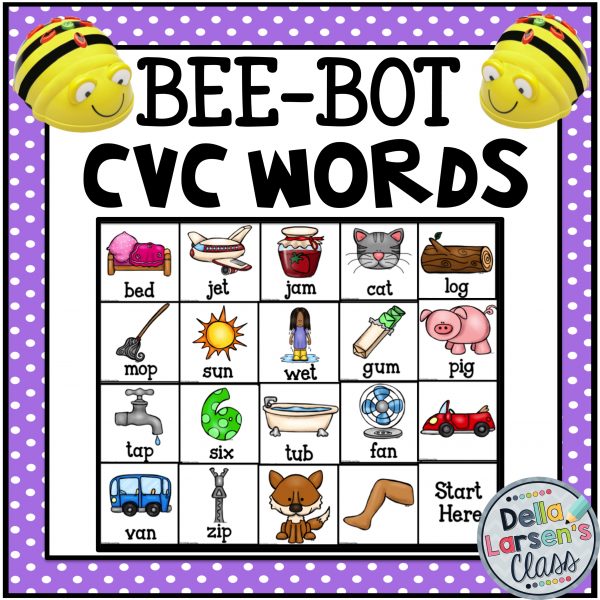 Reading CVC words with BeeBots