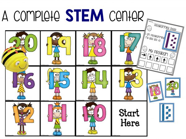 BeeBot Teen Numbers STEM center