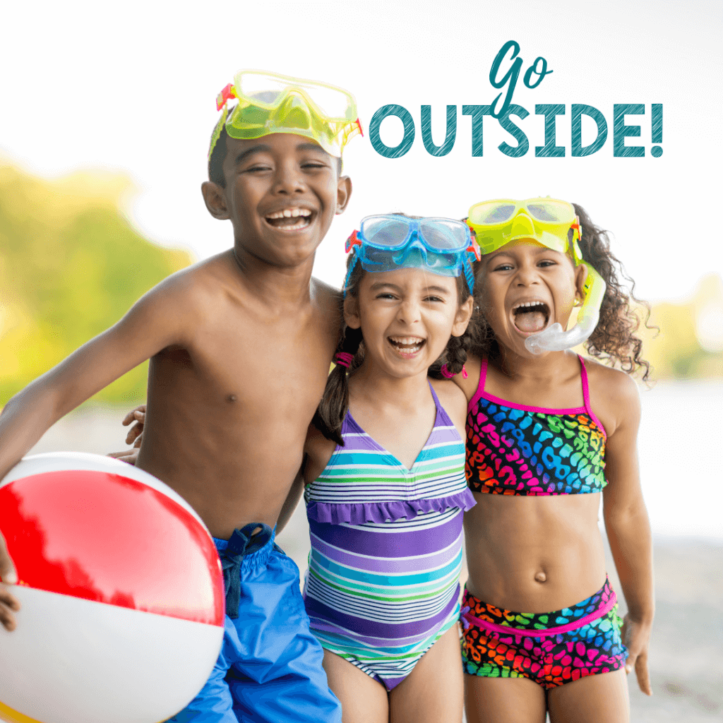 Prevent the summer slide go outside to play