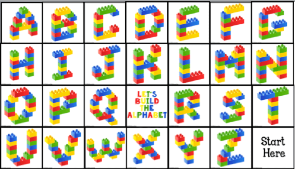 Lego Alphabet and Numbers 1-20 – Della Larsen's