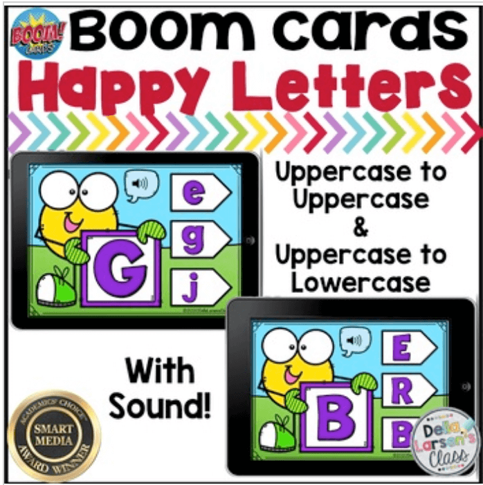 Teaching alphabet with Boom