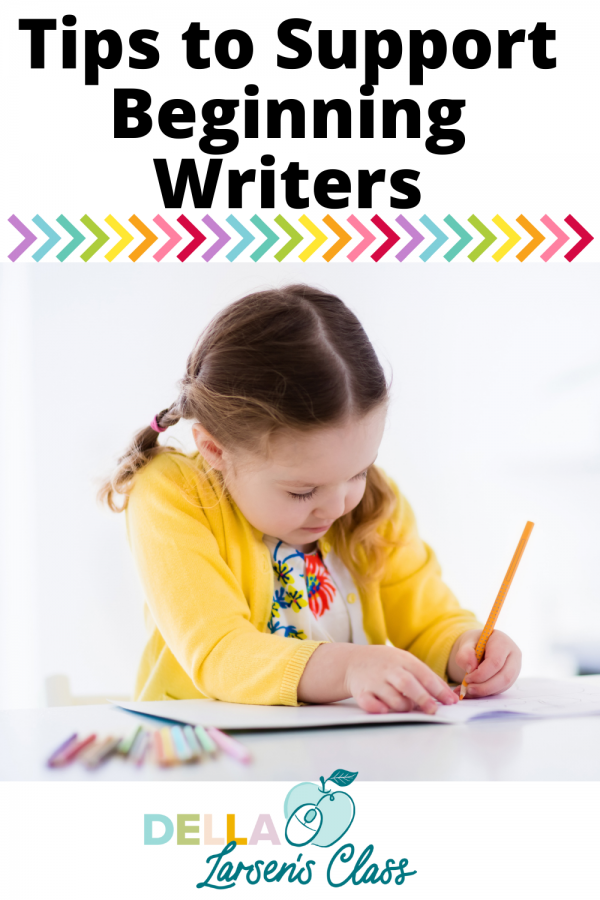 Tips to support beginning writers