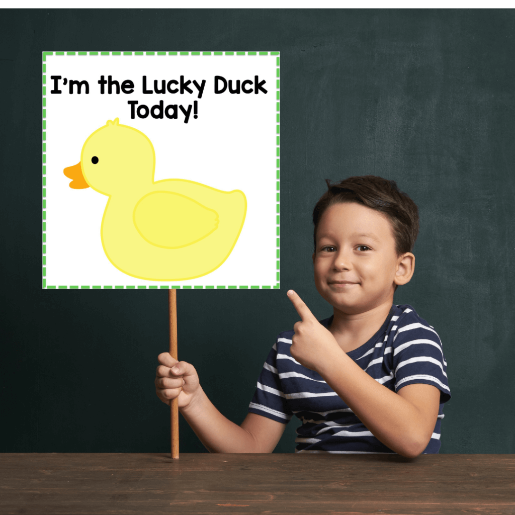 Behavior Management with Lucky Duck Tag